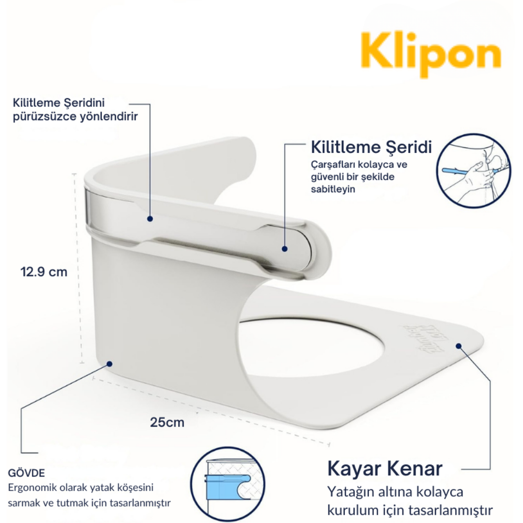 Klipon™ Çamaşır Sabitleyici Kit