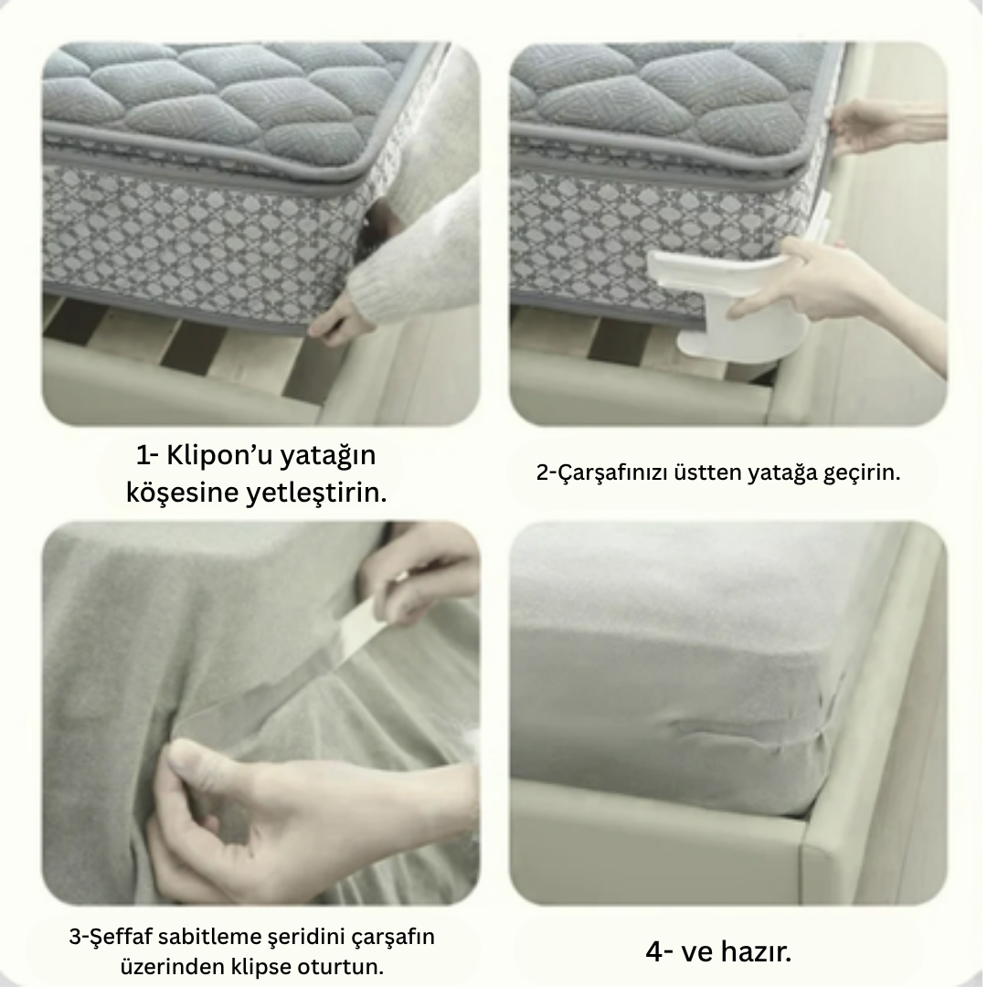 Klipon™ Çamaşır Sabitleyici Kit